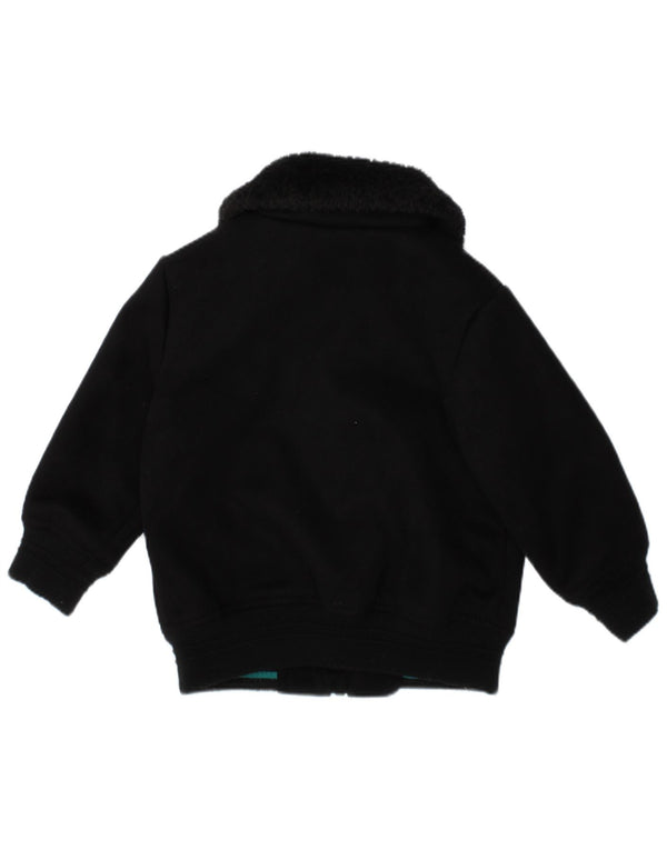 Ted Baker Baby Boys Bomber Jacket 12-18 Months Black Polyester
