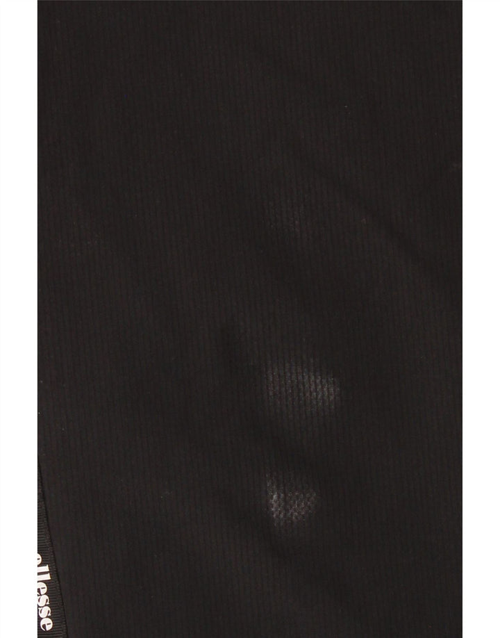 Ανδρική φόρμα γραφικών Ellesse Παντελόνι Joggers Μικρό Μαύρο Πολυεστέρα