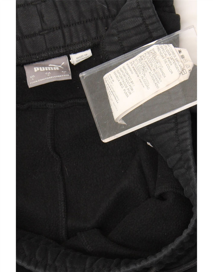 Ανδρική φόρμα Puma Παντελόνι Joggers Μεγάλο Μαύρο Βαμβακερό