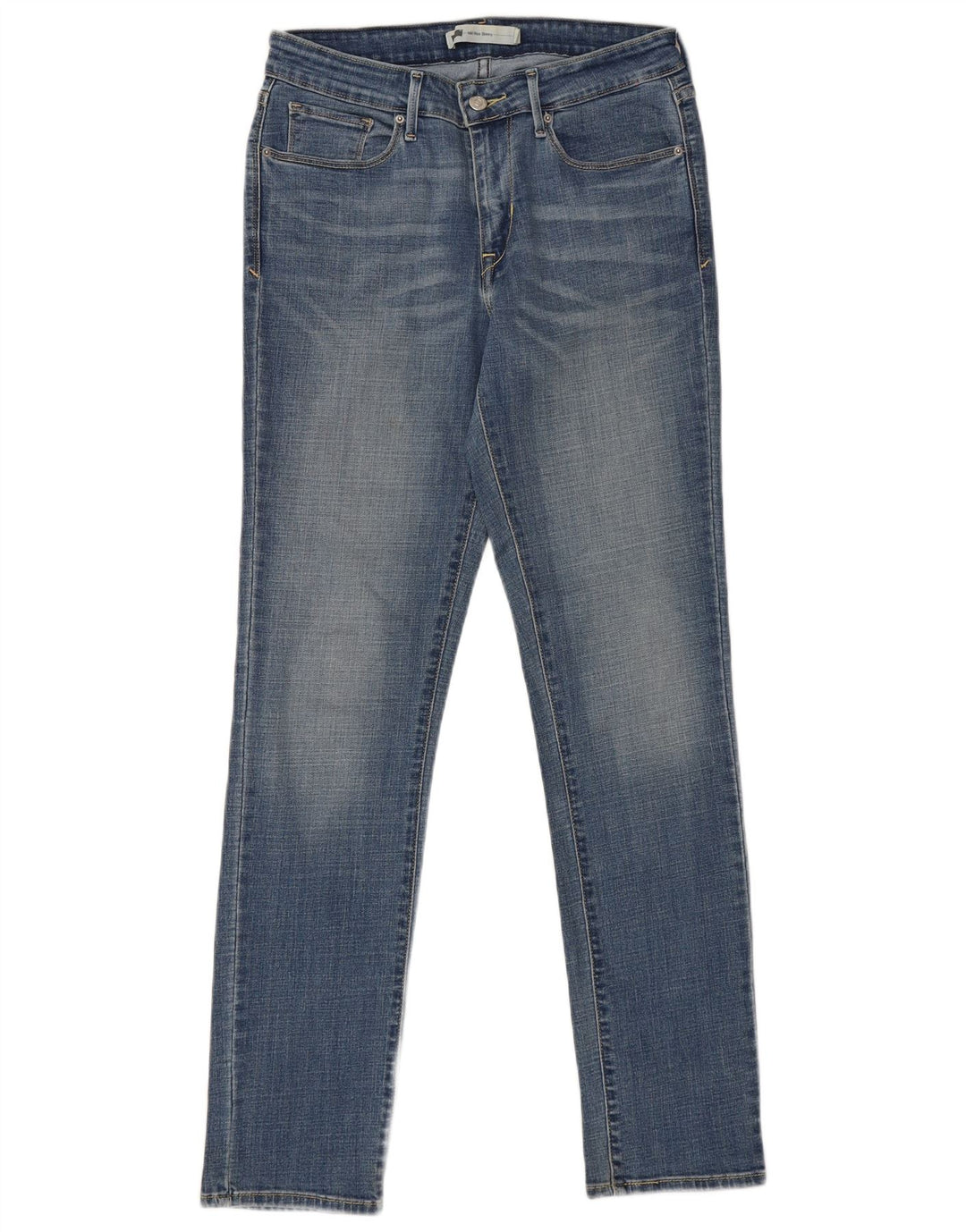 Γυναικείο ψηλό ψηλό στενό τζιν Levi's US 8 Medium W30 L31 Blue