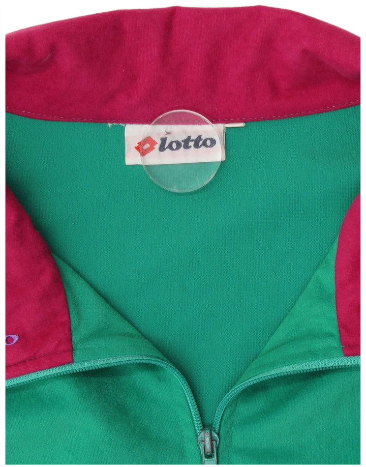 Γυναικεία αθλητική φόρμα Lotto Top Jacket XL Πολύχρωμο Colourblock Retro