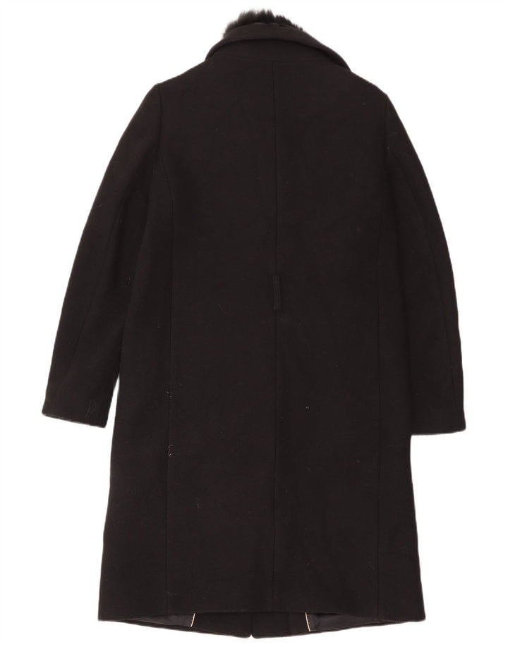 Massimo Dutti Γυναικείο Πανωφόρι EU 40 Medium Μαύρο