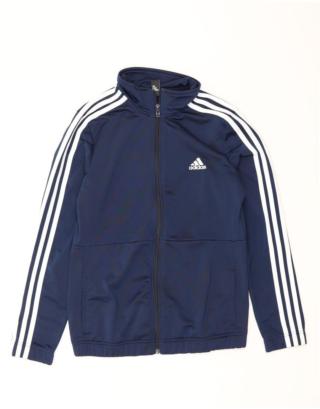 Γυναικεία αθλητική φόρμα ADIDAS Top Jacket UK 14 Medium Navy Blue