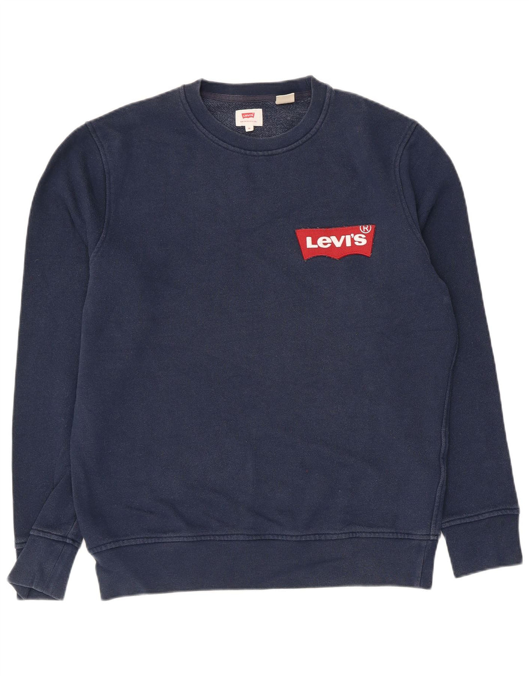 Ανδρικό γραφικό φούτερ Levi's Jumper Medium Navy Blue Cotton