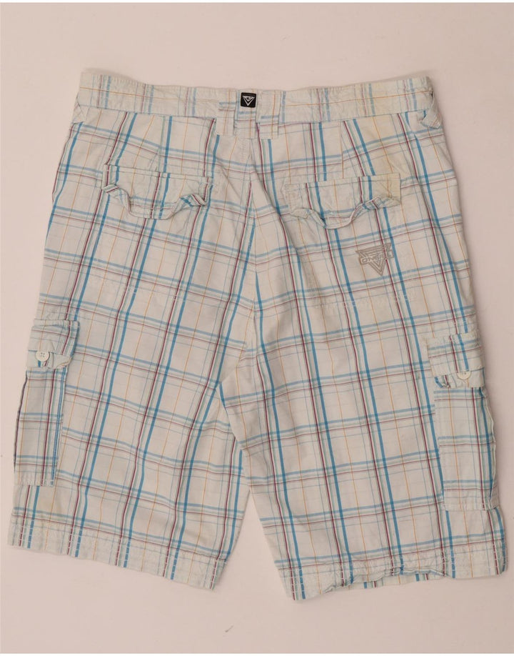 Ανδρικό σορτς Cargo O'Neill W34 Large Blue Check Cotton