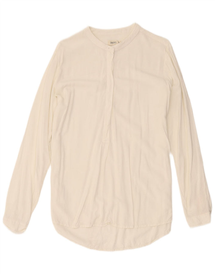 Γυναικείο πουλόβερ Longline Dack's UK 16 Large Off White Rayon