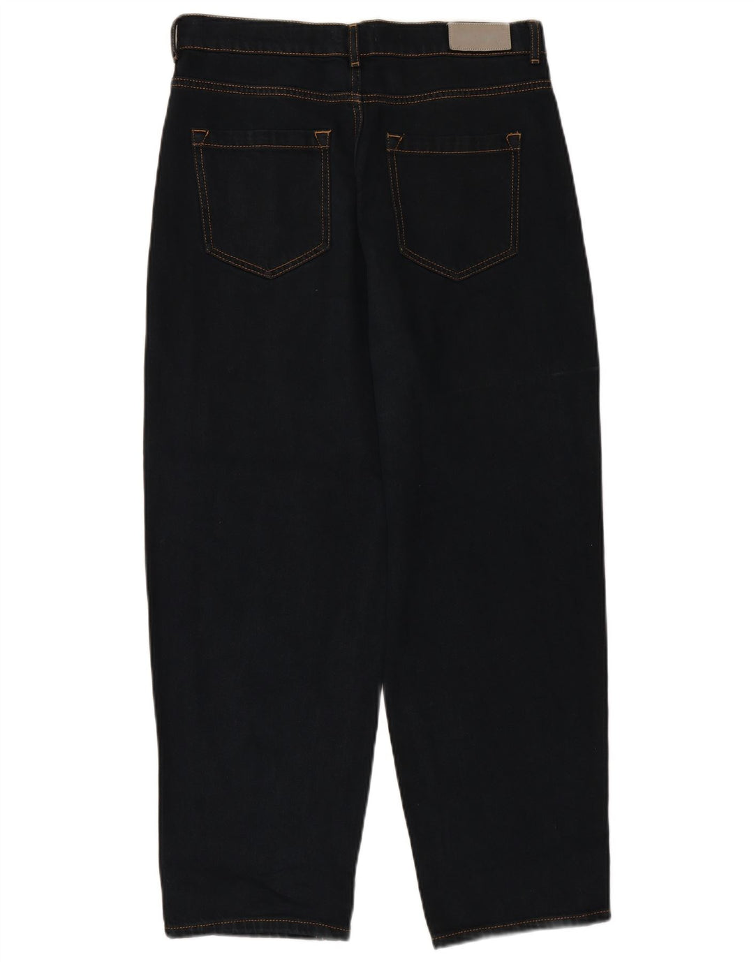 WHISTLE Γυναικείο Tapered Cropped Jeans W30 L27 Navy Blue Cotton