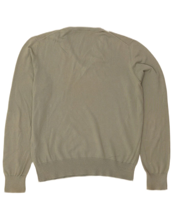 PRINGLE Γυναικείο πουλόβερ με λαιμόκοψη σε V UK 14 Medium Khaki Argyle/Diamond