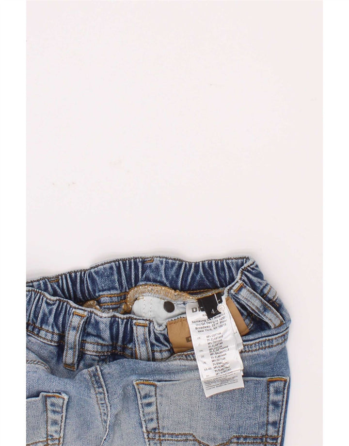 Diesel Boys Distressed τζιν σορτς 3-4 ετών W20 Μπλε βαμβακερό