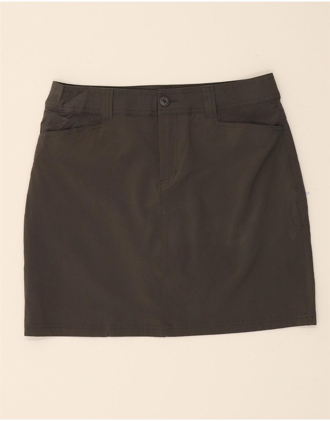 EDDIE BAUER Womens Skort US 4 Small W30  Grey Polyester Vintage Eddie Bauer and Second-Hand Eddie Bauer from Messina Hembry 