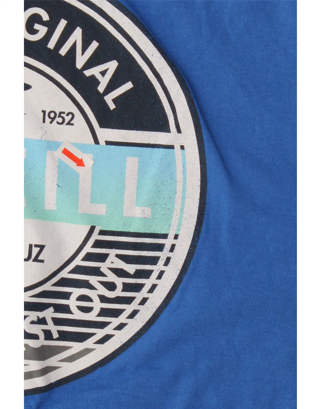 O'NEILL Mens Modern Fit Graphic T-Shirt Top Medium Blue Cotton Vintage O'Neill and Second-Hand O'Neill from Messina Hembry 