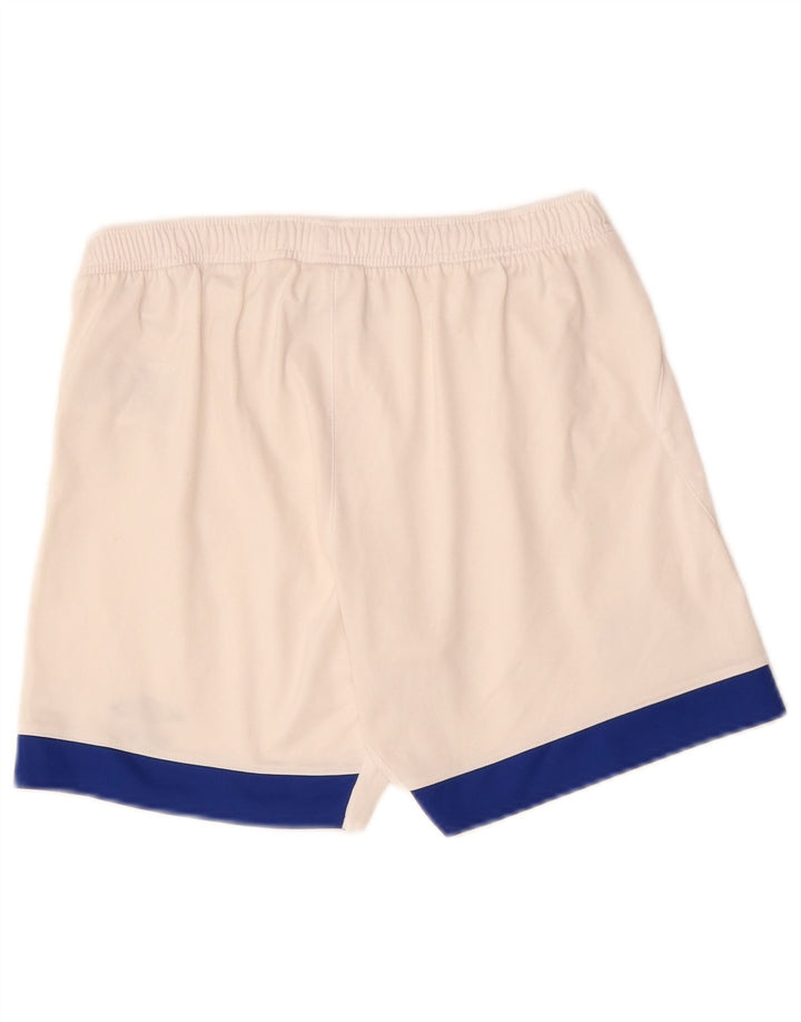 Αθλητικό σορτς UMBRO για αγόρια 13-14 ετών XL Λευκό πολυεστέρας