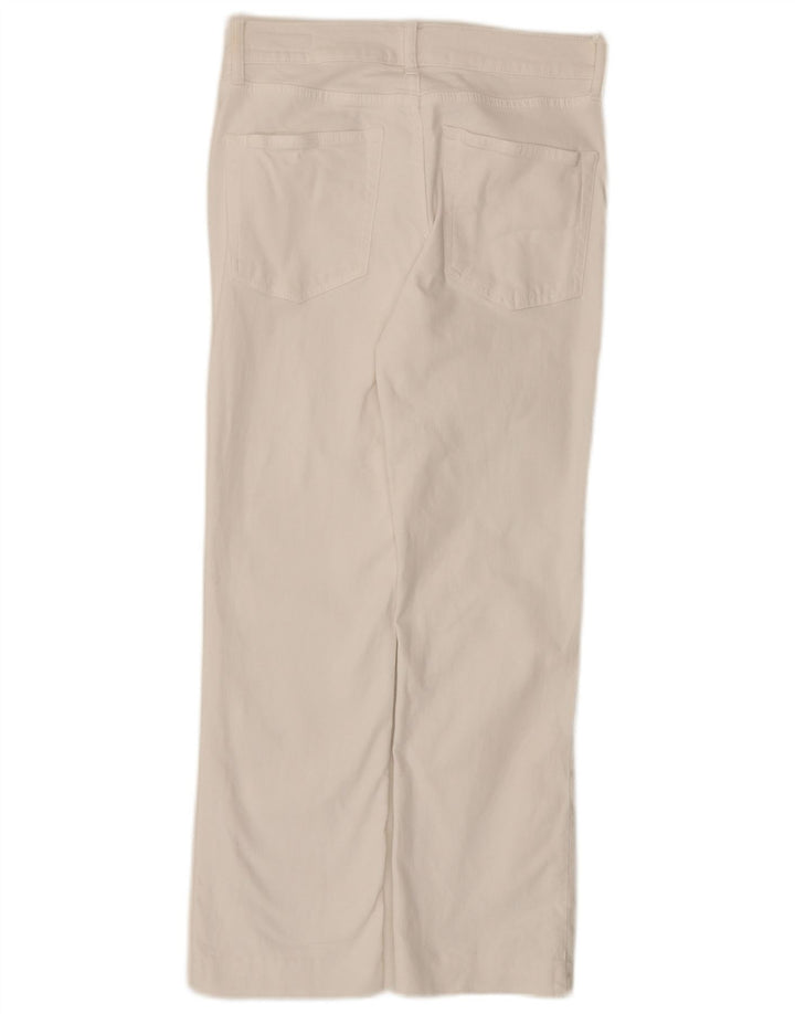 Zara Γυναικείο Cropped Jeans EU 38 Small W28 L26 White