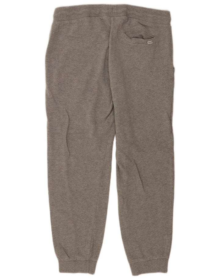 Ανδρική αθλητική φόρμα Jack & Jones Παντελόνι Joggers Βαμβακερό μεσαίο γκρι