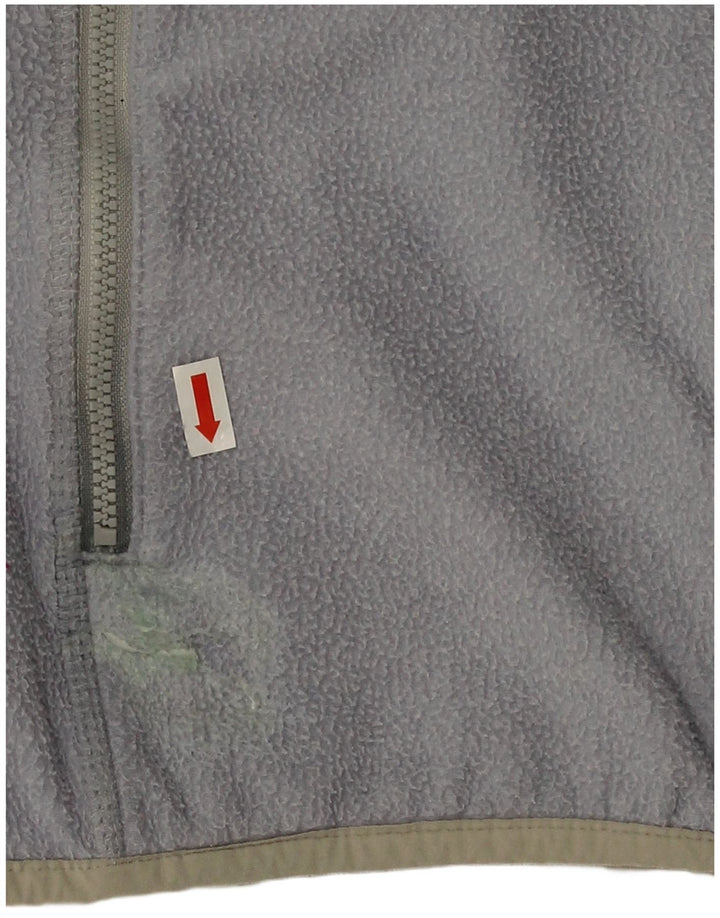 The North Face Γυναικείο Fleece Jacket UK 16 Large Purple Polyester