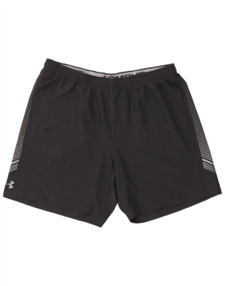 Ανδρικό αθλητικό σορτς Under Armour Heat Gear 2XL μαύρο πολυεστέρα