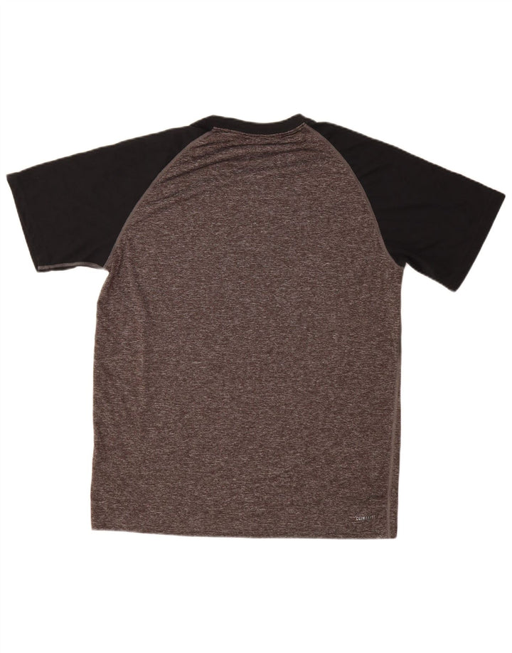 Ανδρικό γραφικό T-Shirt Adidas Top Large Grey Colourblock