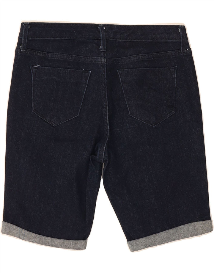 MOSSIMO Womens Denim Bermuda Shorts US 4 Small W27  Navy Blue Vintage Mossimo and Second-Hand Mossimo from Messina Hembry 