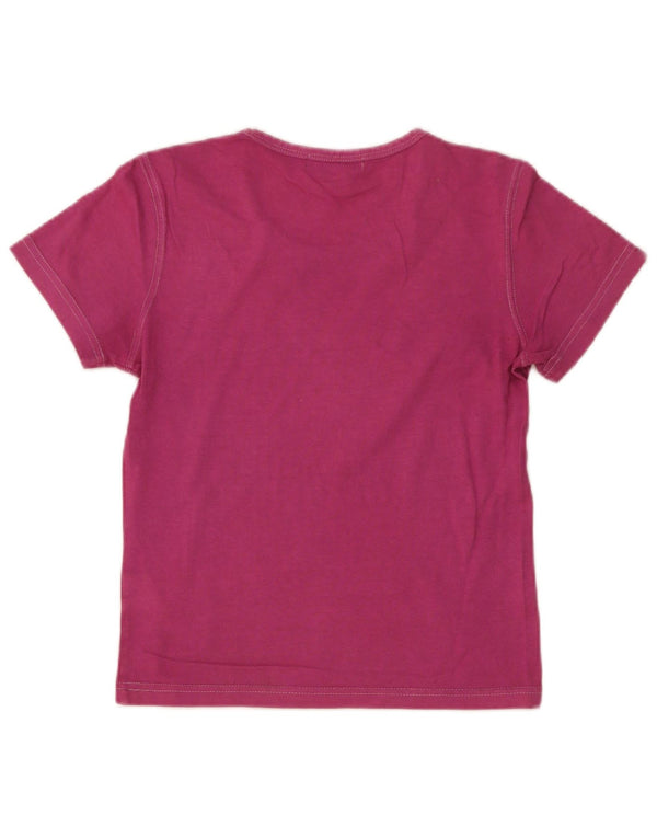 Γυναικείο γραφικό μπλουζάκι Calvin Klein Top US 4 Small ροζ βαμβακερό