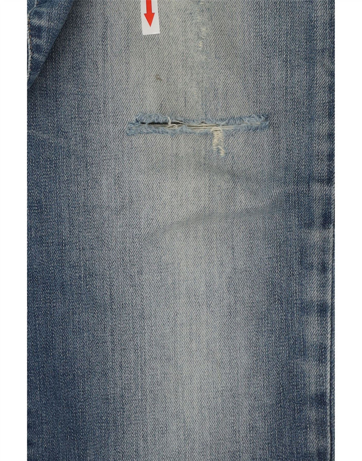 CALVIN KLEIN Ανδρικό τζιν Distressed Slim W34 L30 Blue