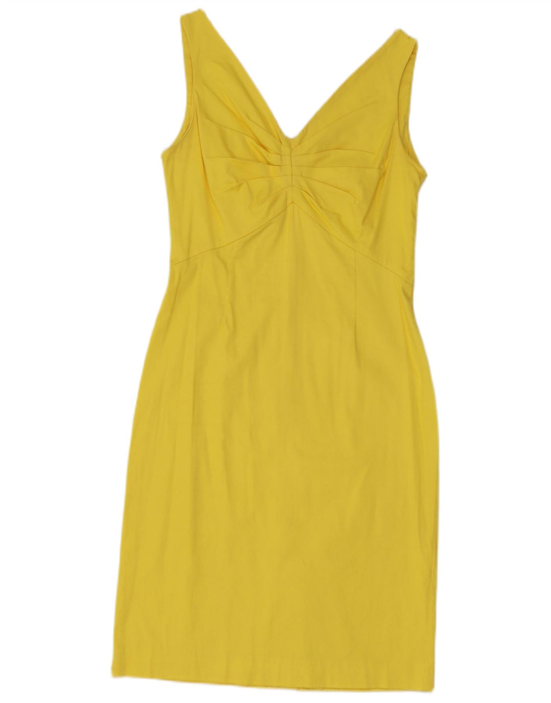Γυναικείο αμάνικο φόρεμα Sandro Ferrone UK 8 Small Yellow