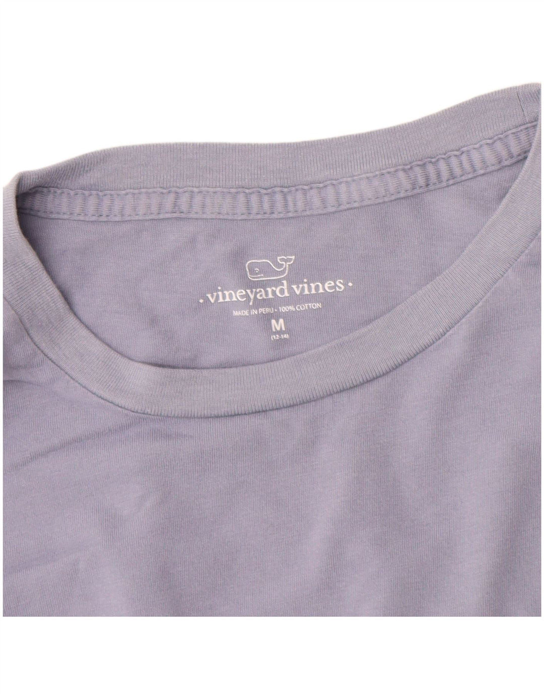 VINEYARD VINES Γραφικό μπλουζάκι για αγόρια 12-13 ετών, μεσαίο μωβ βαμβακερό