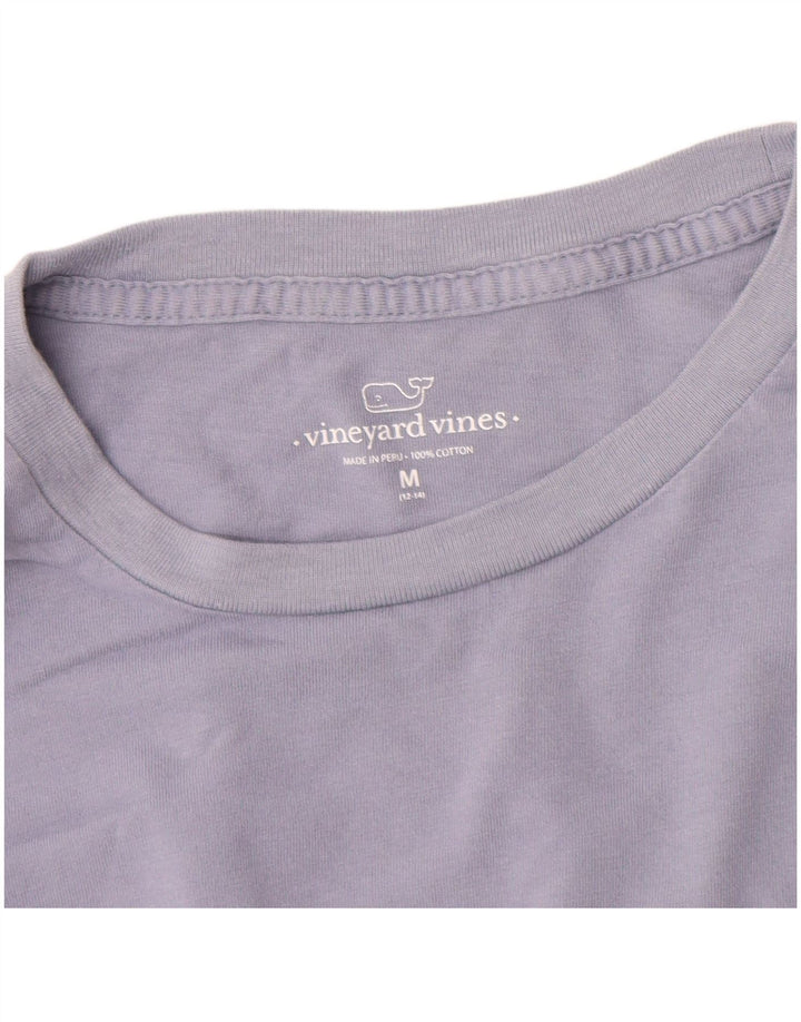 VINEYARD VINES Γραφικό μπλουζάκι για αγόρια 12-13 ετών, μεσαίο μωβ βαμβακερό