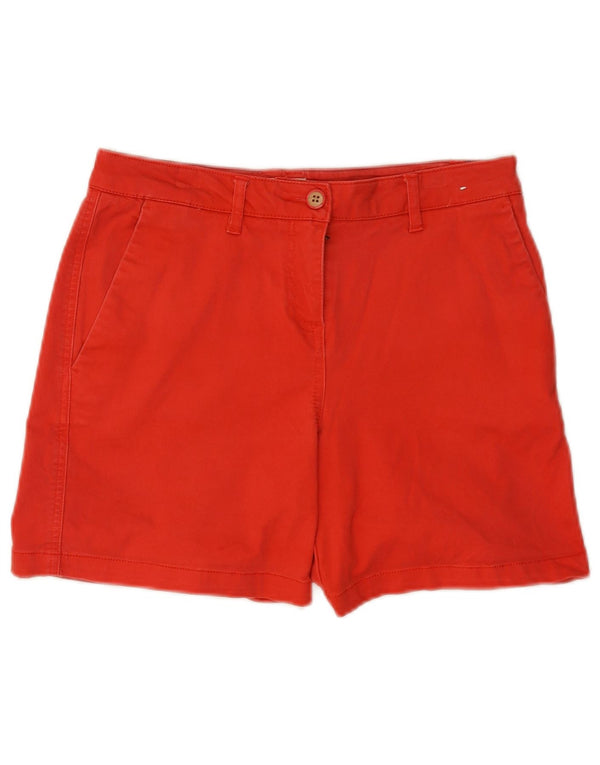 Joules Γυναικείο σορτς Chino UK 10 Small W30 κόκκινο βαμβακερό