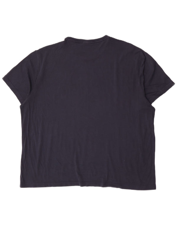 Ανδρικό T-Shirt Gant Top 5XL Navy Blue