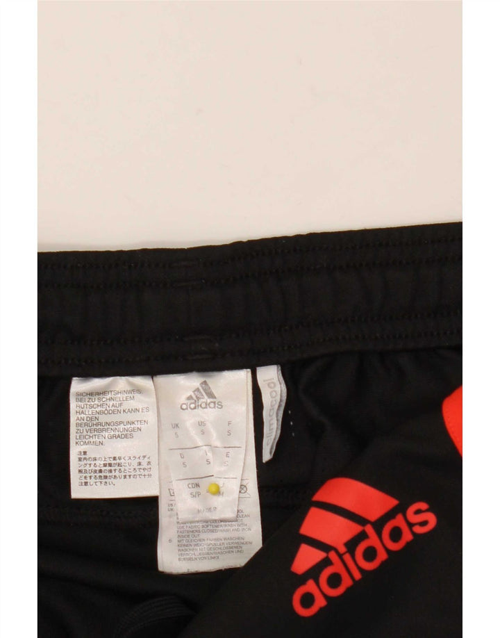 Ανδρικό παντελόνι αθλητικής φόρμας Adidas Climacool Μικρό μαύρο πολυεστέρα