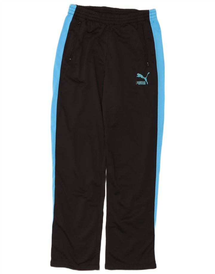 Ανδρική αθλητική φόρμα Puma Παντελόνι μεσαίου μαύρου χρώματος πολυεστέρας