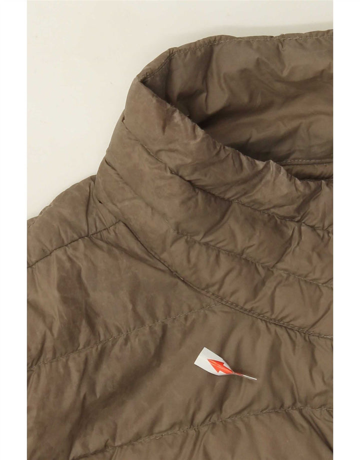 Puffa Γυναικείο Μπουφάν UK 14 Large Brown Polyamide