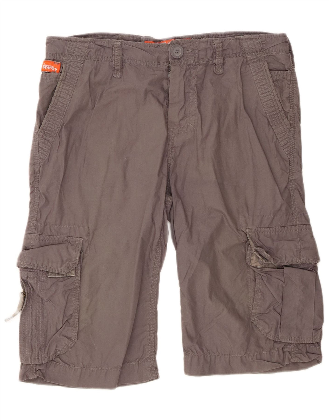 Superdry Ανδρικό σορτς Cargo Large W36 Γκρι βαμβακερό