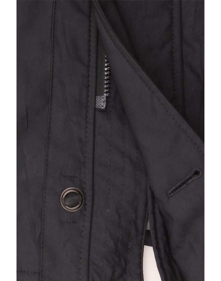 Ανδρικό παλτό αντιανεμικό Bond Street IT 52 XL Navy Blue Polyester