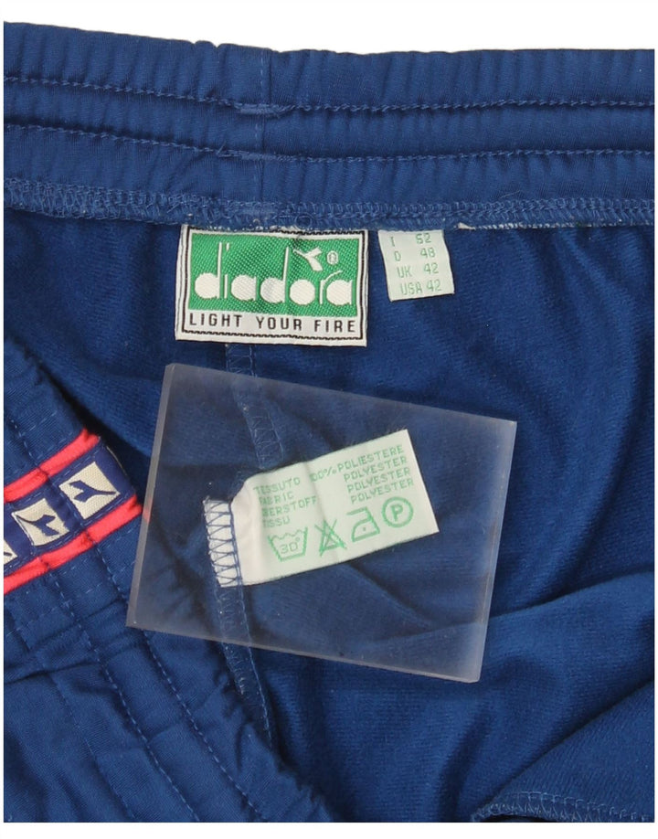Ανδρική αθλητική φόρμα Diadora Graphic Παντελόνι UK 42 Large Blue Polyester
