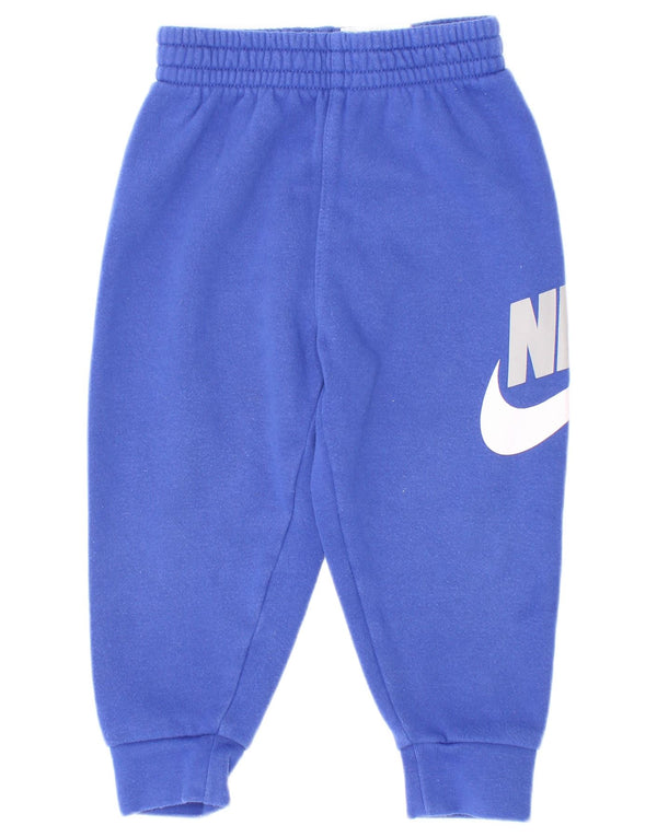 Παντελόνι αθλητικής φόρμας Nike Baby Boys Graphic Joggers 18-24 μηνών μπλε βαμβακερό