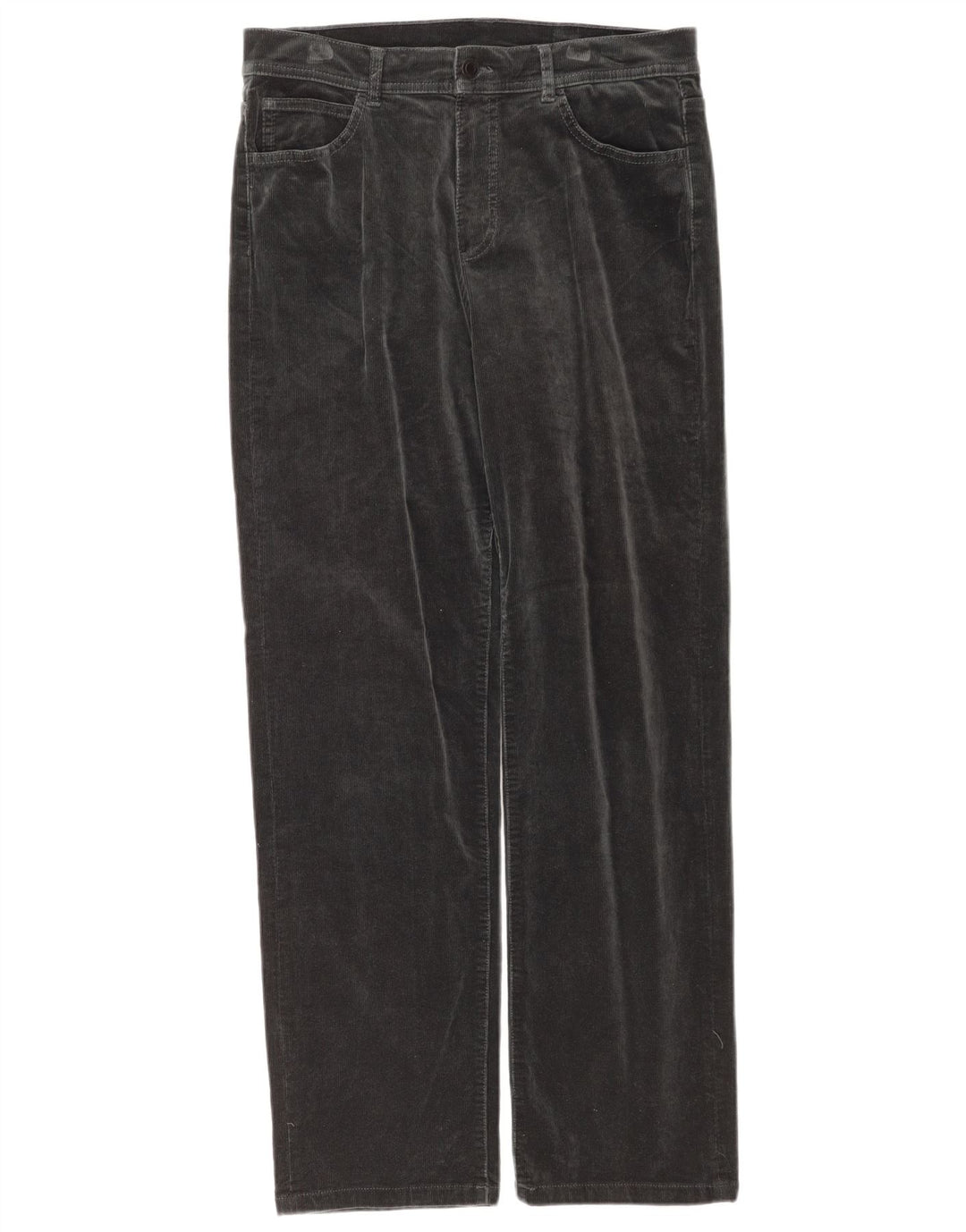 Massimo Dutti Γυναικείο κοτλέ παντελόνι EU 40 Medium W30 L31 Navy Blue