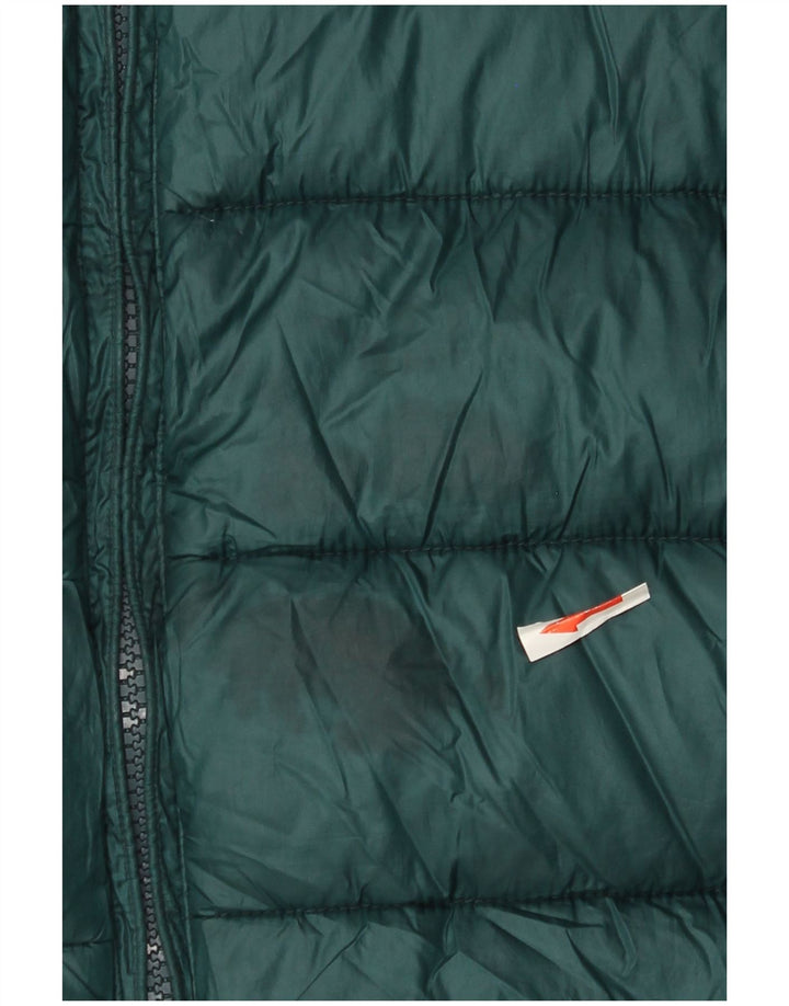 Champion Boys Hooded Jacket 15-16 Years 2XL Green Polyester