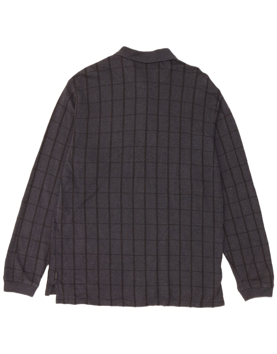 Ανδρικό μακρυμάνικο μπλουζάκι πόλο IZOD με μεγάλο γκρι βαμβάκι