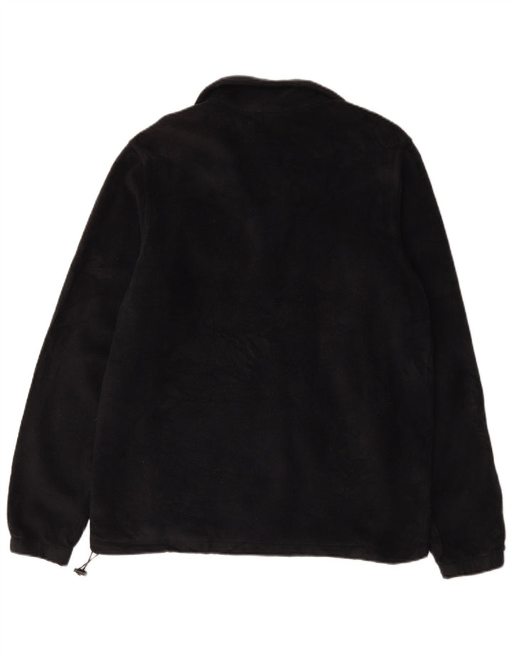 Columbia Ανδρικό Fleece Jacket UK 38 Medium Black Polyester