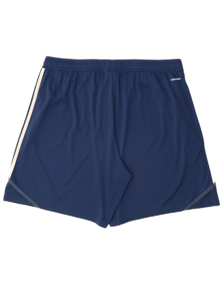 Ανδρικό αθλητικό σορτς ADIDAS Aeroready 2XL Navy Blue Polyester
