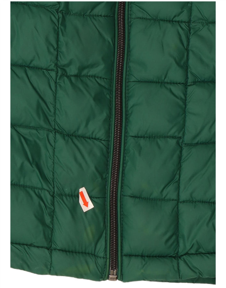Michael Kors Γυναικείο μπουφάν με κουκούλα UK 14 Medium Green Nylon