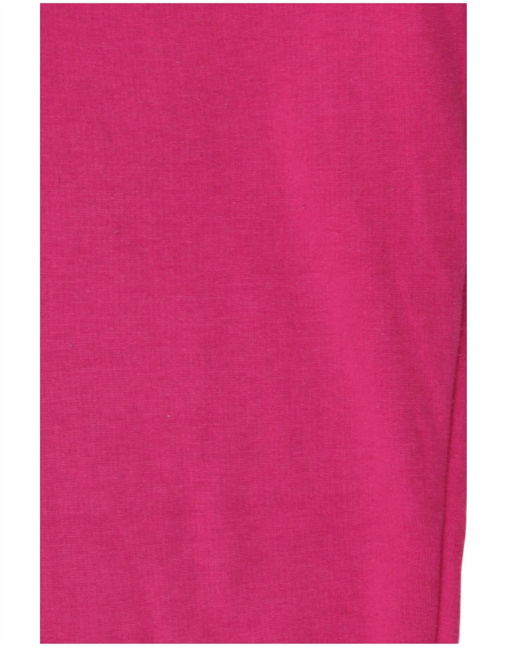 Zara Γυναικεία αθλητική φόρμα Παντελόνι Joggers UK 10 Small Pink Polyester