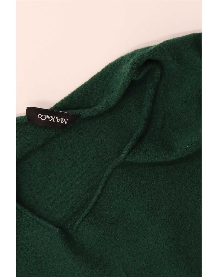 Max & Co. Γυναικείο πουλόβερ με λαιμόκοψη UK 10 Small Green