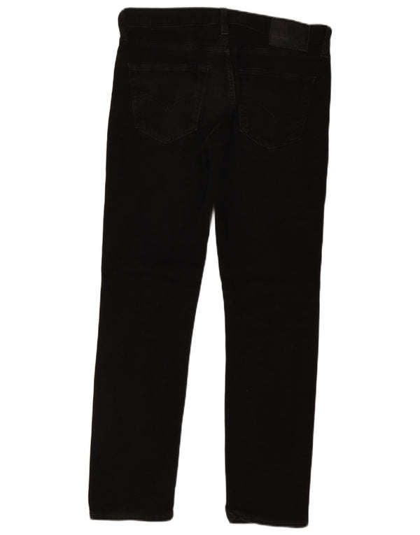 Levi's Mens 511 Slim Jeans W32 L32 Μαύρο βαμβακερό