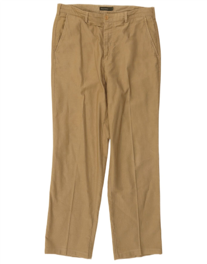 HENRY COTTONS Ανδρικό ίσιο παντελόνι Chino IT 50 Large W32 L29 Beige