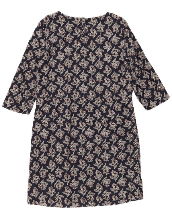Seasalt Cornwall Γυναικείο φόρεμα Shift UK 12 Medium Navy Blue Floral