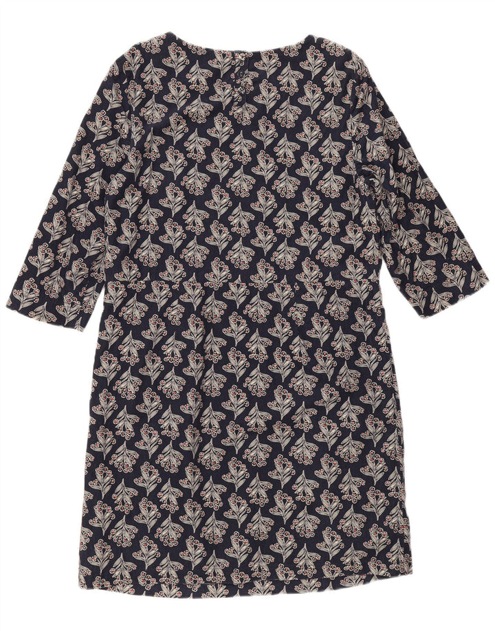 Seasalt Cornwall Γυναικείο φόρεμα Shift UK 12 Medium Navy Blue Floral