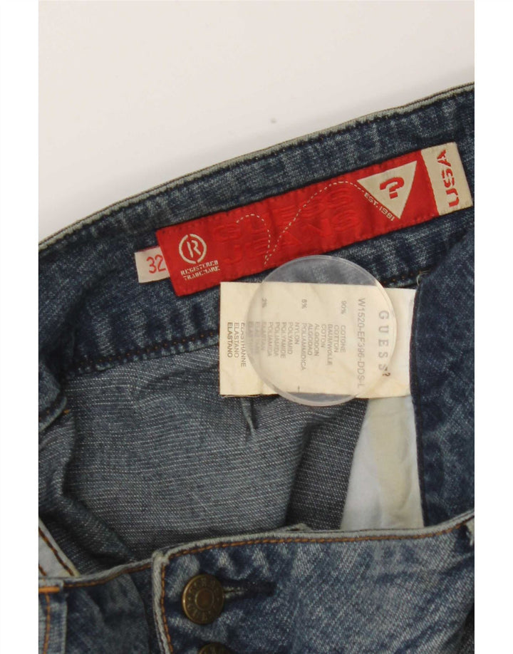 Guess Γυναικείο Bootcut Jeans W32 L32 Μπλε βαμβακερό