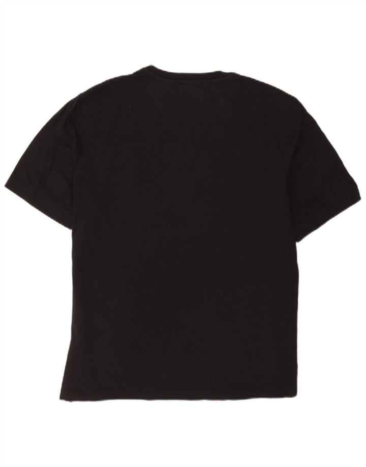 Ted Baker Ανδρικό T-Shirt κανονικό μπλουζάκι, μεσαίο μαύρο βαμβακερό